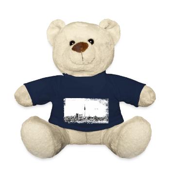 Berlin germany techno rave music party travel - Teddy Bear - french navy - Front