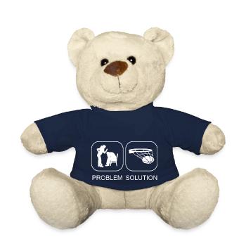 Basketball Team Basketball Basketball Players - Teddy Bear - french navy - Front