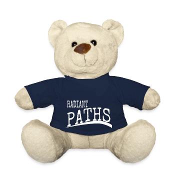 journey quotes sayings continuous journey - Teddy Bear - french navy - Front