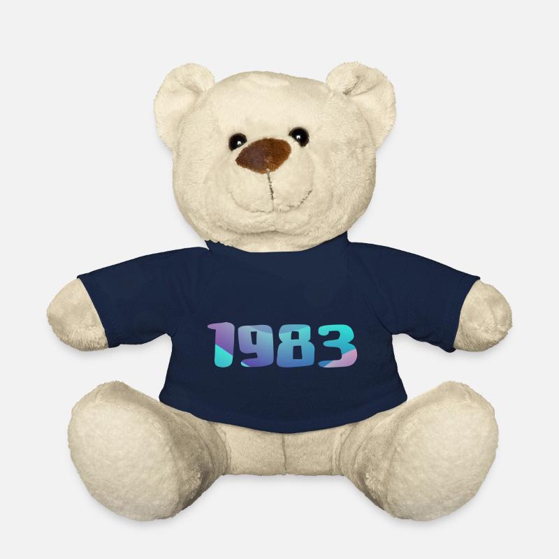 1983 Geburtstagsgeschenk Vintage 1983 Retro 1983 - Teddy - French Navy