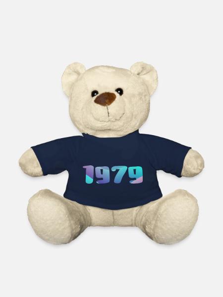 1979 Geburtstagsgeschenk Vintage 1979 Retro 1979 - Teddy - French Navy
