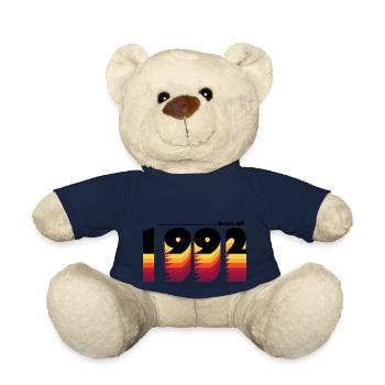 Vintage Timeless Style von 1992 - 33. Geburtstag - Teddy - French Navy - Vorne
