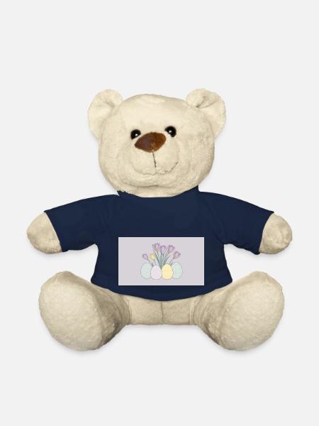 Crocus de Pâques - Nounours - bleu marine