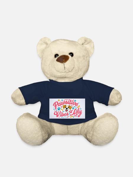 Dog Design - Teddy Bear - french navy