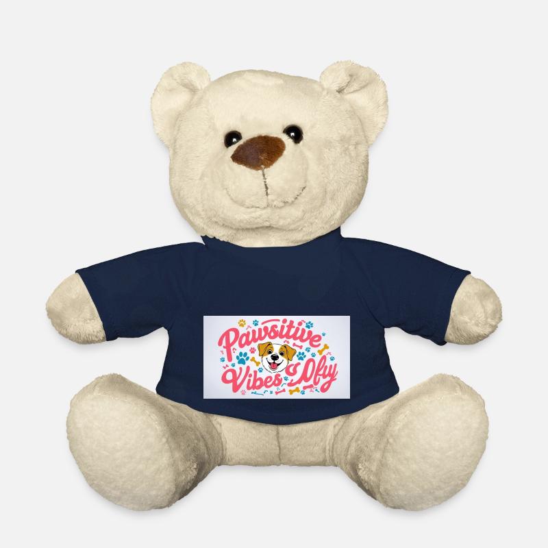 Dog Design - Teddy Bear - french navy