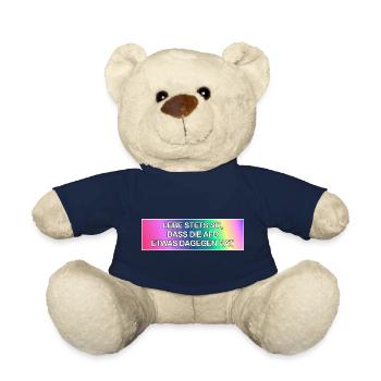 Lebe stets so, dass die AfD etwas dagegen hat. - Teddy - French Navy - Vorne