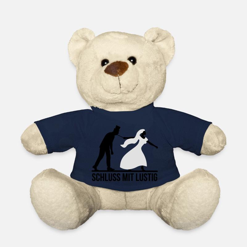 JGA Schluss mit lustig Junggesellen Party stag nig - Teddy - French Navy