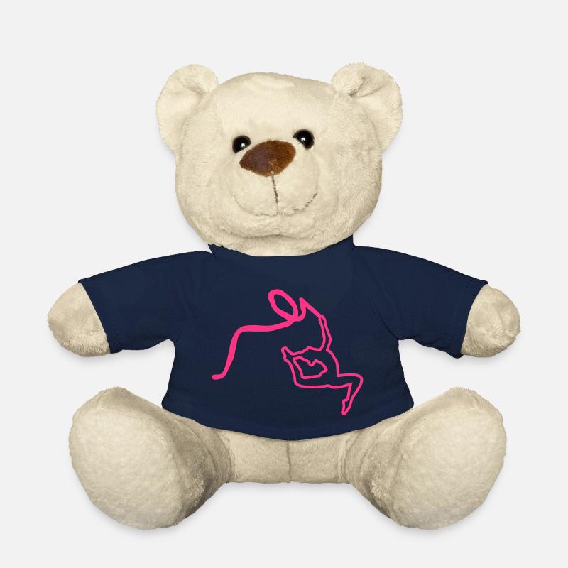 grs gymnastique rythmique dessin - Nounours - bleu marine