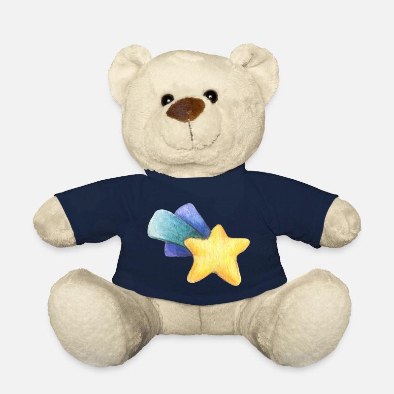 Sternschnuppe Buntstift Zeichnung - Teddy - French Navy