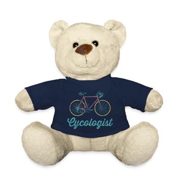 Radsport Cycologist Rennrad Triathlon Geschenk - Teddy - French Navy - Vorne