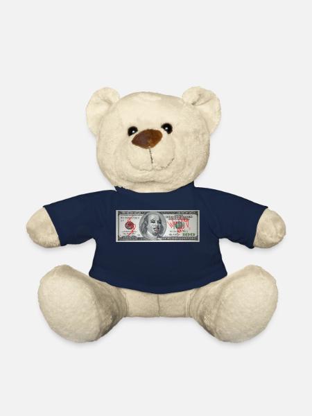 Déchets moi! - Nounours - bleu marine