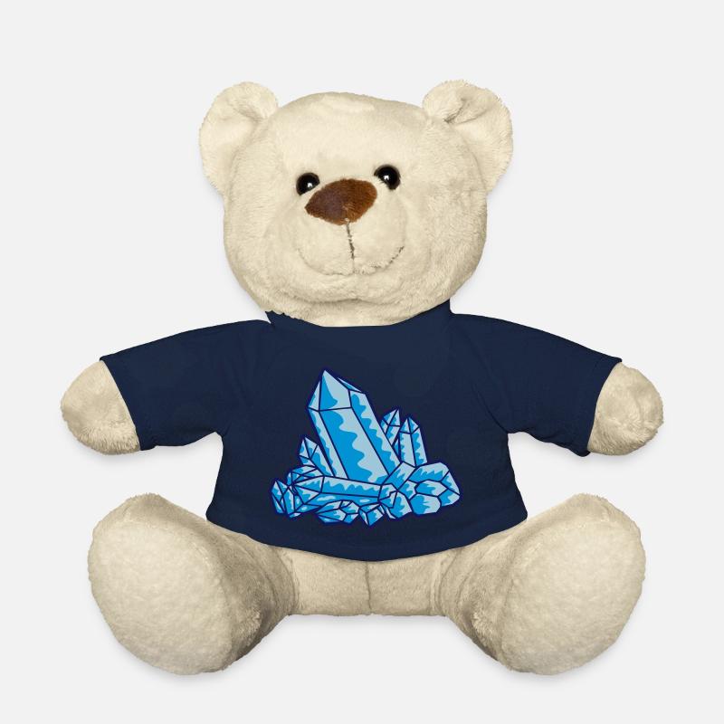 Kristall Edelstein Blau - Teddy - French Navy