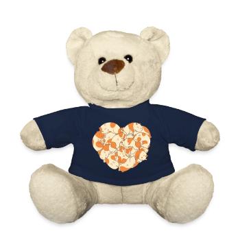 Cochon d'inde fan fille famille sommeil doux - Nounours - bleu marine - Devant