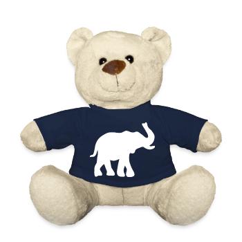 Elephant Savannah Thick-skinned - Teddy Bear - french navy - Front