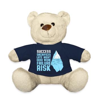 Success is Success - Teddy Bear - french navy - Front