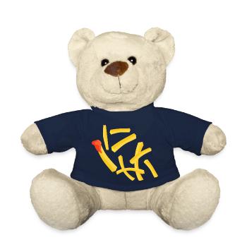 Pommes mit Ketchup - Teddy - French Navy - Vorne