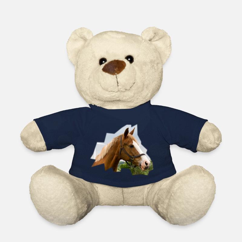 Horse. Horse. - Teddy Bear - french navy
