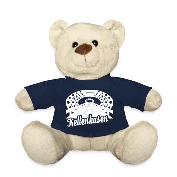 Kellenhusen Seebrücke Ostsee Urlaub Geschenk - Teddy - French Navy - Vorne