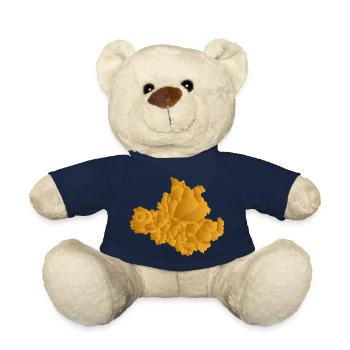 Dresden - Karte - Umriss - Sachsen - Landliebe - Teddy - French Navy - Vorne