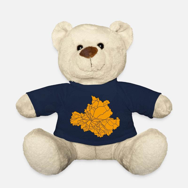 Dresden - Karte - Umriss - Sachsen - Teddy - French Navy