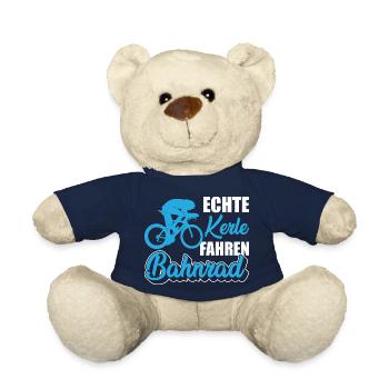 Echte Kerle Fahren Bahnrad - Teddy - French Navy - Vorne