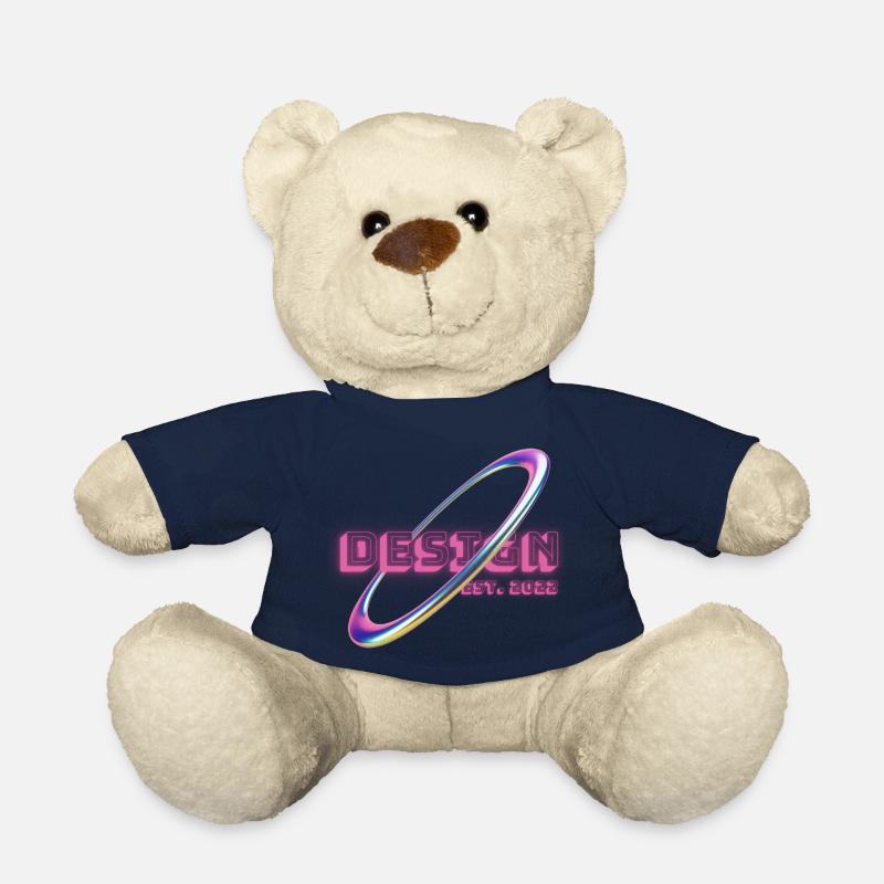 DESIGN EST. 2022 - Holography - Teddy Bear - french navy