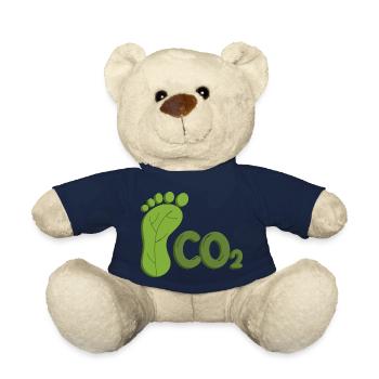 Protection du climat empreinte écologique Conservation de la nature - Nounours - bleu marine - Devant