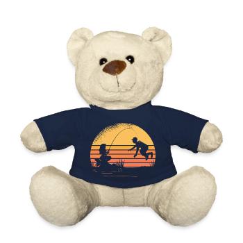 Meerjungfrau Fischerei Fischer Meerjungfrau Fische - Teddy - French Navy - Vorne