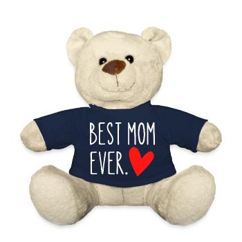 Best Mom of All Time - Teddy Bear - french navy - Front