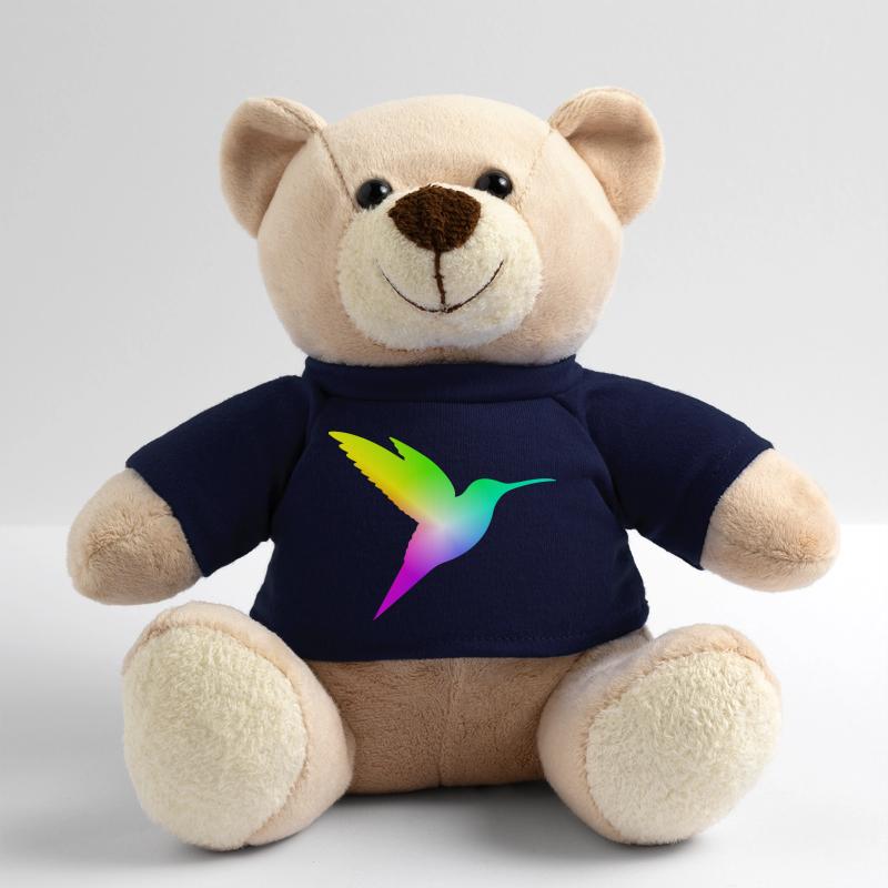 Gradient Bird Teddy Bear