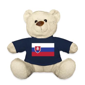 Slowakei Flagge - Teddy - French Navy - Vorne