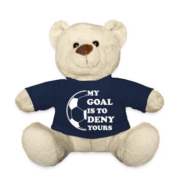 Fußball Soccer - Teddy Bear - french navy - Front