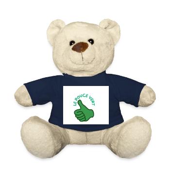 THE GREEN THUMB 1 - Teddy Bear - french navy - Front