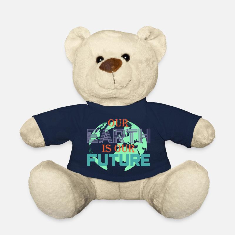 Ma Terre - Mon avenir - Nounours - bleu marine