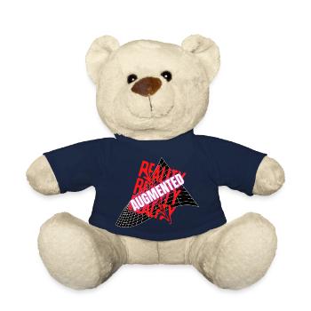 Reality Augmented Anamorphotisch - Teddy - French Navy - Vorne