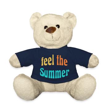 Feel the Summer - Teddy Bear - french navy - Front