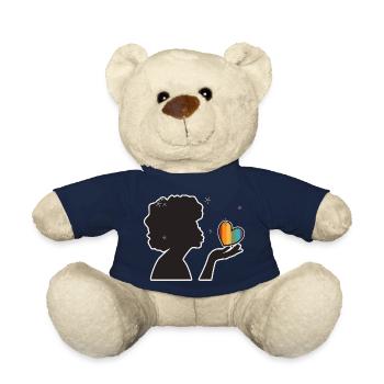Handkuss queer - Teddy Bear - french navy - Front