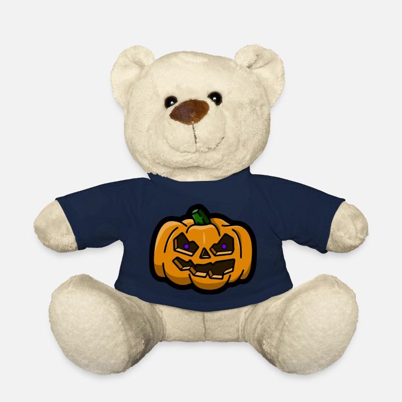 Halloween Pumpkin - Teddy - French Navy
