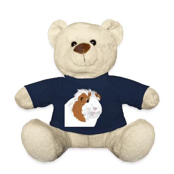 Cochon d'Inde - Nounours - bleu marine - Devant
