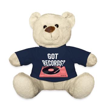 Got Records? Vintage Fan Vinyl - Teddy - French Navy - Vorne