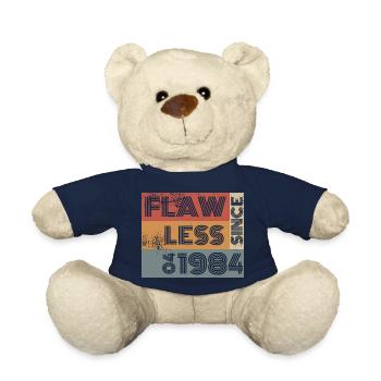 40e anniversaire Impeccable depuis 04/1984 - Nounours - bleu marine - Devant