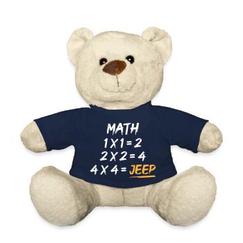 Math 4x4 Jeeps - Nounours - bleu marine - Devant