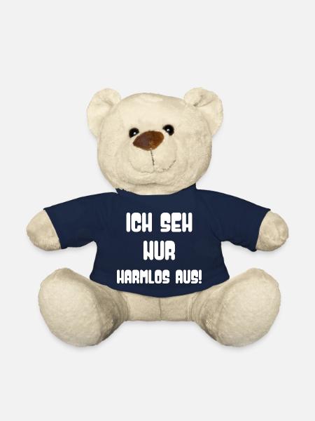Ich seh nur harmlos aus! Witziger Spruch - Teddy - French Navy