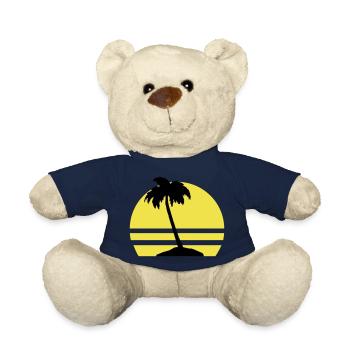 Île Palm - Nounours - bleu marine - Devant