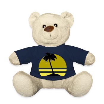 Île Palm - Nounours - bleu marine - Devant