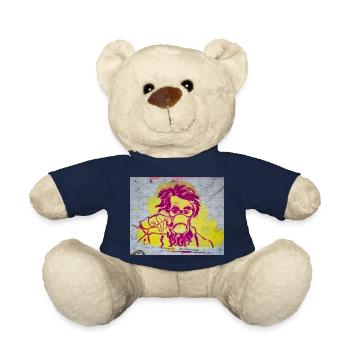 Urban Art - Teddy Bear - french navy - Front
