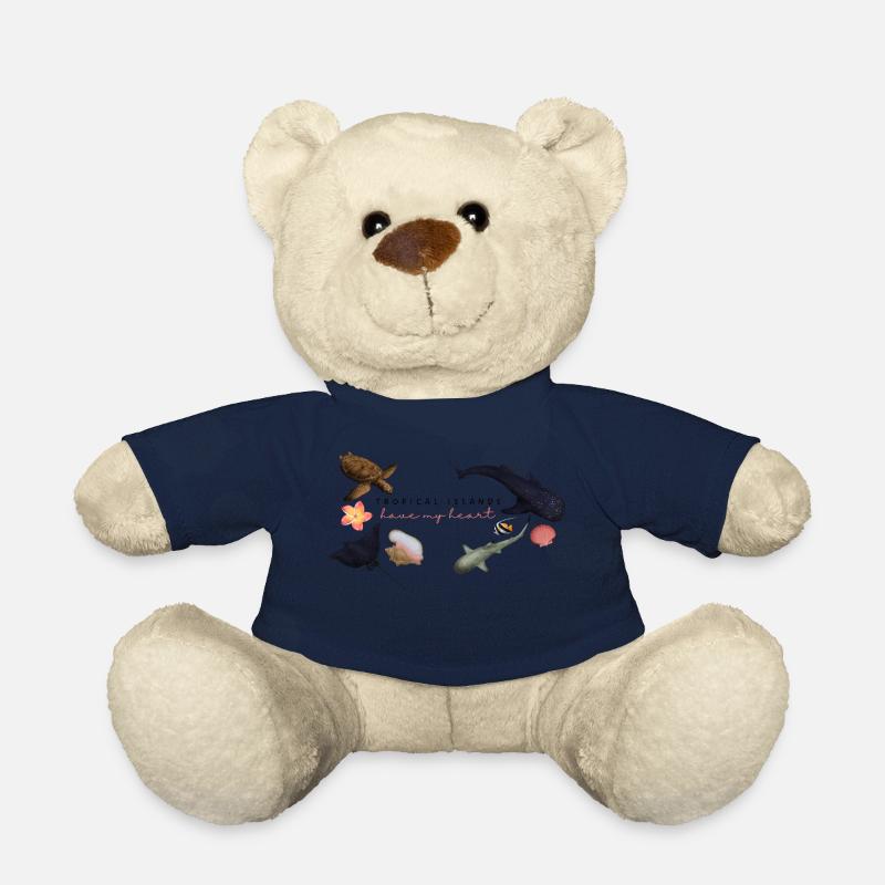 Tropical islands have my heart - Teddy - French Navy