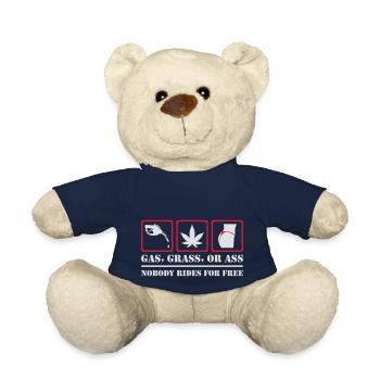 Nobody Rides For Free - Teddy - French Navy - Vorne
