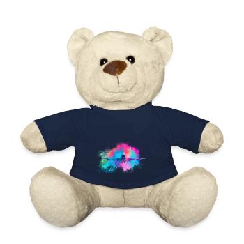 Flugzeug bunt farbenfroh - Teddy - French Navy - Vorne