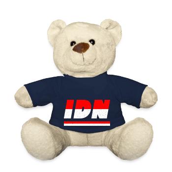 Indonesien Flagge Fahne IDN - Teddy - French Navy - Vorne
